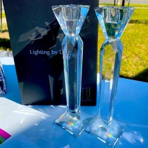 Crystal Candlesticks